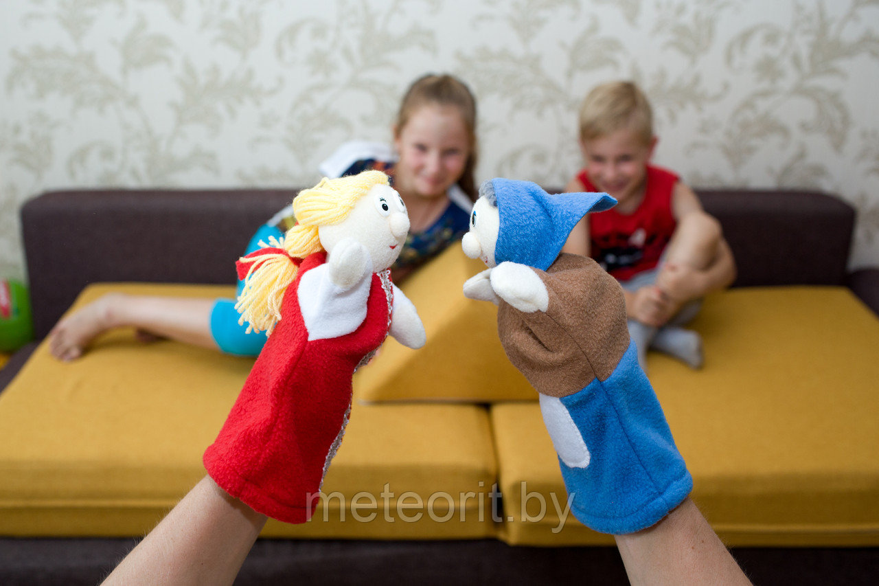 Кукла-перчатка Собачка Тузик - фото 7 - id-p77366150