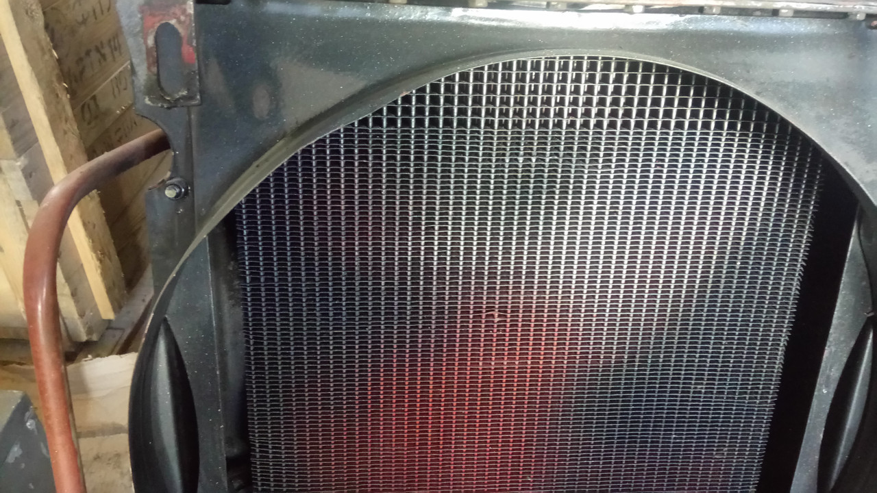 Радиатор охлаждения ЮМЗ Д65 с радиатором охлаждения масла. Латунь. - фото 3 - id-p54644702