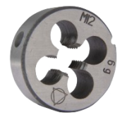 Плашка круглая (левосторонняя) для нарезания метрической резьбы