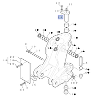 85803192 Палец поворотный New Holland, Case, FK