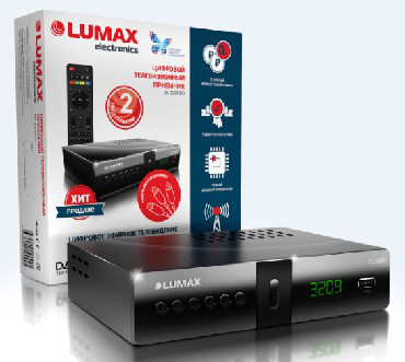 DV3209HD DVB-T2, LUMAX металл Ресивер цифровой