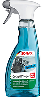Sonax 357 241 Очиститель - полироль для пластика с матовым эффектом Активная свежесть 500мл