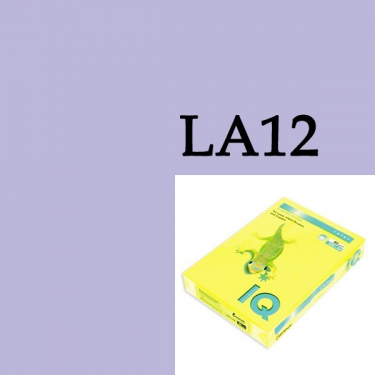Бумага IQ COLOR, бледно-лиловый, 80 г/м2, ф. А4, 500л. - фото 4 - id-p1761013