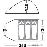 Палатка Greenell Керри 3 V3, фото 3