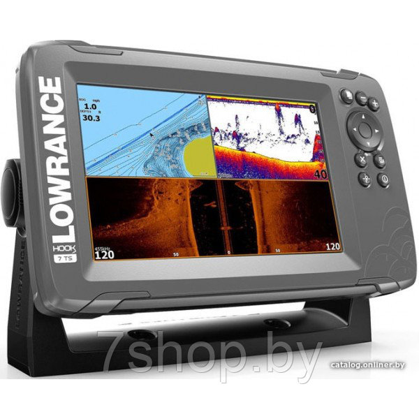 Эхолот-картплоттер Lowrance Hook2-7 TripleShot - фото 3 - id-p83585499