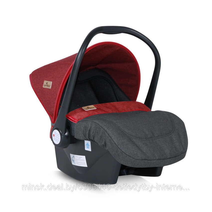 Автокресло Lorelli Lifesaver 0-13 кг Black Red - фото 1 - id-p66894121