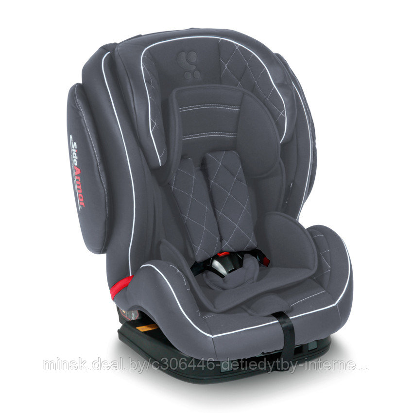 Автокресло 9-36 кг Lorelli Mars+SPS Isofix  Grey Leather