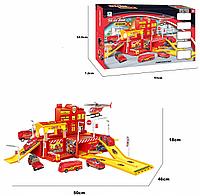Игровой набор Пожарная часть 660-A69, паркинг