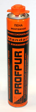 Пена PROFPUR standart профессиональная всесезонная
