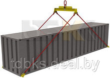 Ручные траверсы для контейнеров BKS ТрК8/ТрК9/ТрК10 ТрК9 для 20-футовых контейнеров