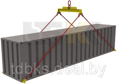 Ручные траверсы для контейнеров BKS ТрК8/ТрК9/ТрК10 ТрК9 для 40-футовых контейнеров - фото 1 - id-p83698699