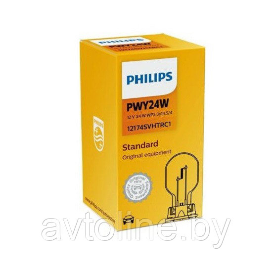 Автомобильная лампа PWY24W Philips 12174NAHTRC1 - фото 2 - id-p82683327
