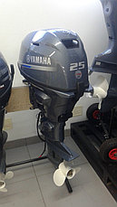 Лодочный мотор Yamaha F25GES EFI ручной подьем, фото 2