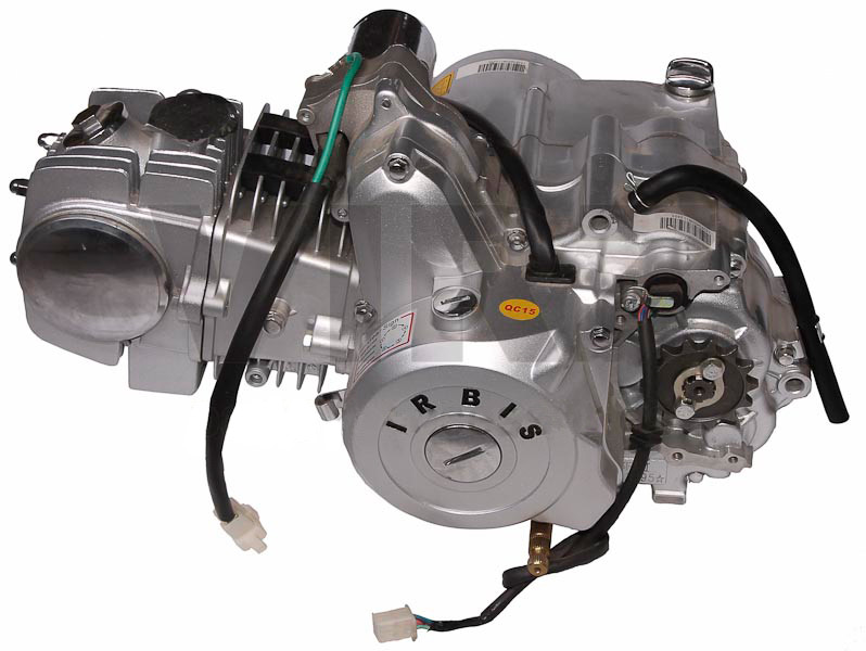 Двигатель в сборе 4Т 152FMH (CUB) 106,7см3 (п/авт.) (N-1-2-3-4) (с верх. э/стартером)