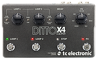 Педаль эффектов TC Electronic DITTO X4 Looper