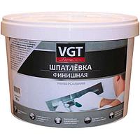 Шпатлевка финишная полимерная универсальная vgt premium 16кг.