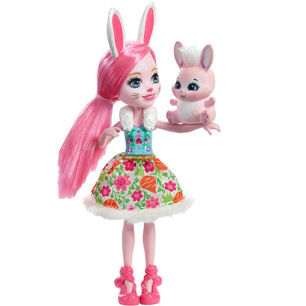 Enchantimals Mattel Enchantimals DVH88 Кукла Бри Кроля, 15 см