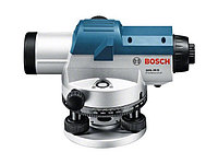 Нивелир оптический BOSCH GOL 26 D KIT со штативом и рейкой в кейсе (увеличение 26х, до 100 м, резьба