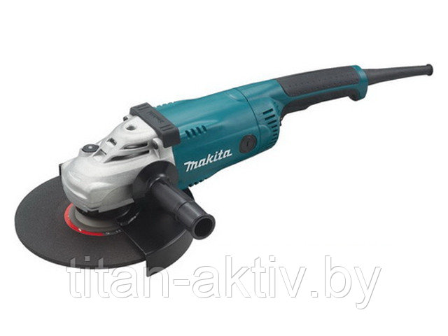 Двуручная углошлифмашина MAKITA GA 9020 SFK в чем. (2200 Вт, диск 230х22 мм, плавный пуск, без регул - фото 1 - id-p83498685