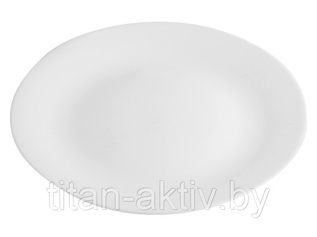 Тарелка обеденная стеклокерамическая, 267 мм, круглая, серия Ivory (Айвори), DIVA LA OPALA (Collecti