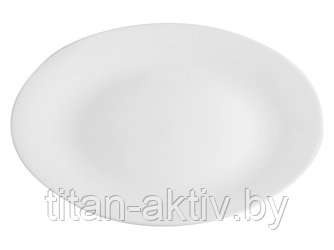 Тарелка обеденная стеклокерамическая, 267 мм, круглая, серия Ivory (Айвори), DIVA LA OPALA (Collecti