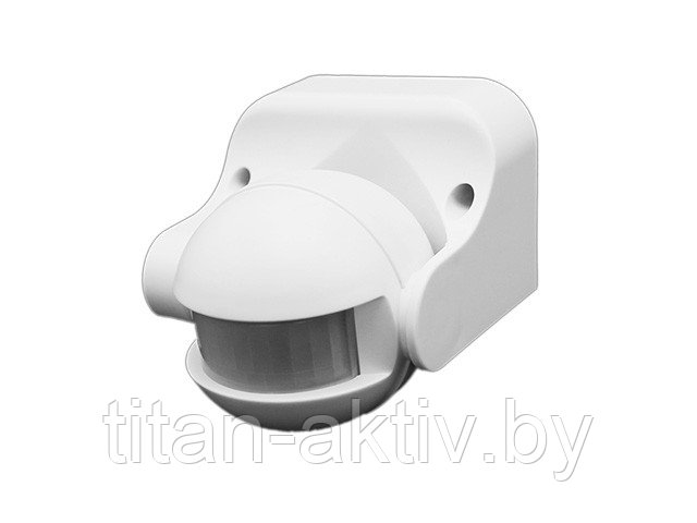 Датчик движения PMS-IR 009 1200Вт 180° 12м IP44 WH Jazzway - фото 1 - id-p81888123