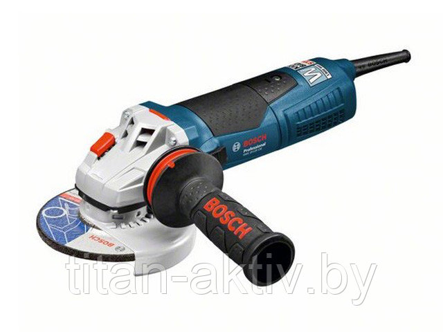 Одноручная углошлифмашина BOSCH GWS 19-125 CIE в кор. (1900 Вт, диск 125х22 мм, вибро, плавный пуск,