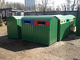 Модуль для раздельного сбора ТБО (с контейнерами), фото 2