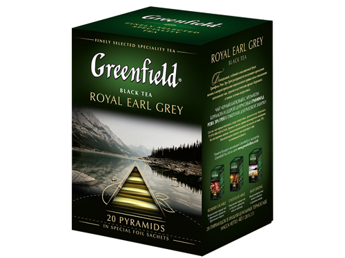 Чай Greenfield Royal Earl Grey 20 пирамидок - фото 1 - id-p83821501