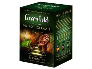 Чай Greenfield Mint&Chocolate 20 пирамидок