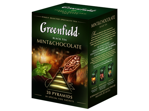 Чай Greenfield Mint&Chocolate 20 пирамидок - фото 1 - id-p83821508