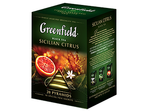 Чай Greenfield Sicilian Citrus 20 пирамидок