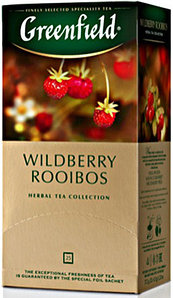 Чай Greenfield Wildberry Rooibos 25 пакетиков