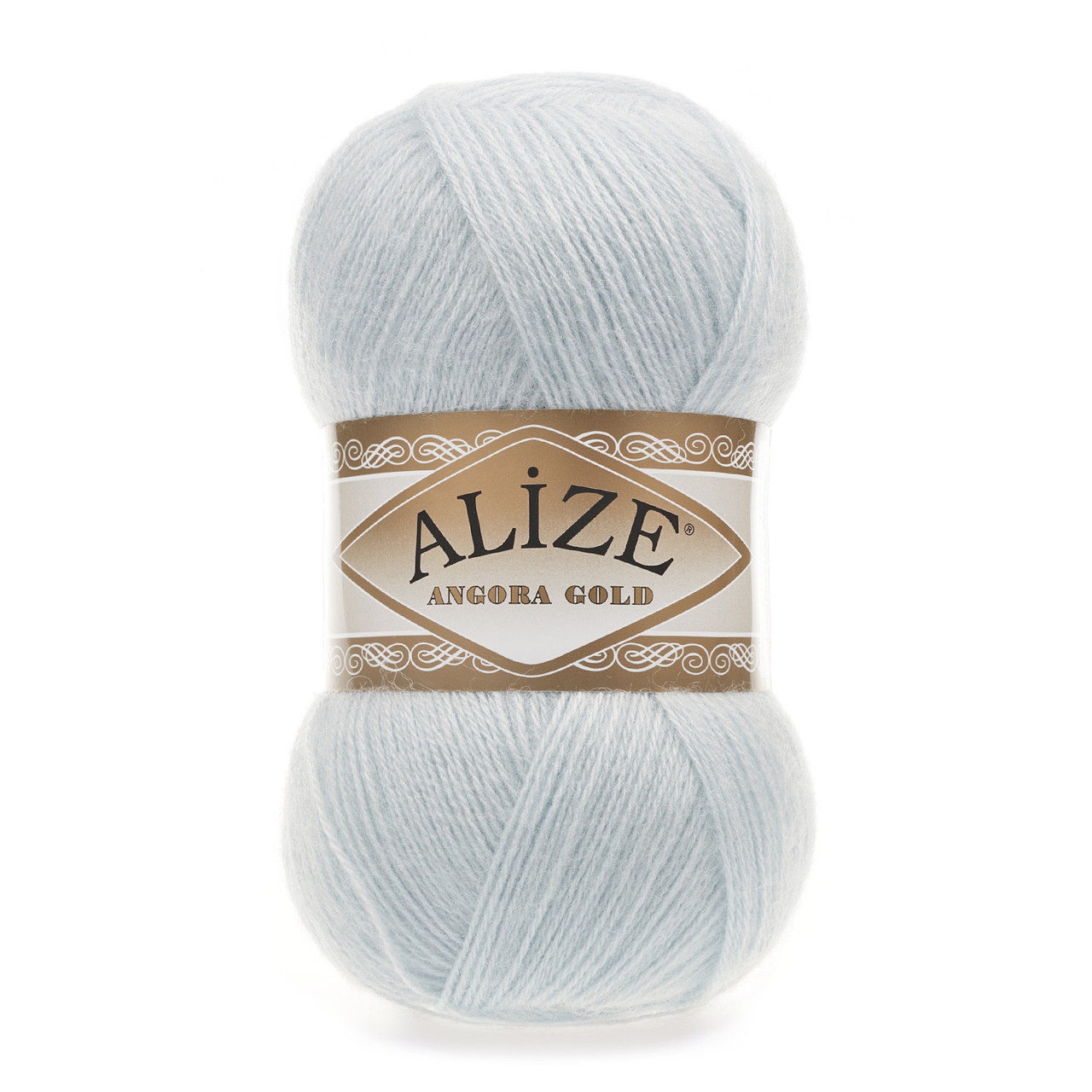 Пряжа Alize Angora Gold цвет 514 зимнее небо