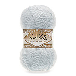 Пряжа Alize Angora Gold цвет 514 зимнее небо