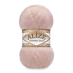 Пряжа Alize Angora Gold цвет 161 пудра