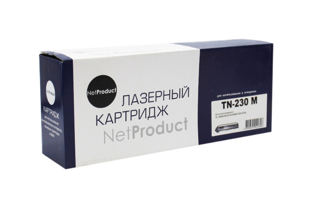 Картридж TN-230M (для Brother DCP-9010/ HL-3040/ HL-3050/ HL-3070/ MFC-9120) NetProduct, пурпурный