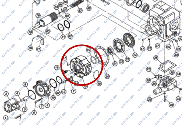 Крышка задняя PVH112-02