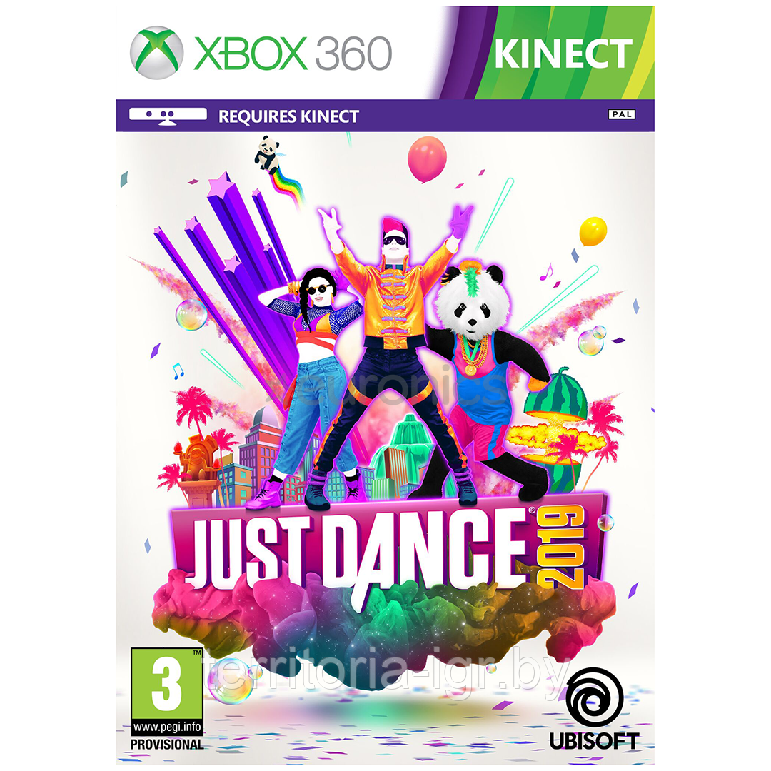 Kinect Just Dance 2019 (только для MS Kinect) (Английская версия) LT 3.0 Xbox 360 - фото 1 - id-p83903931