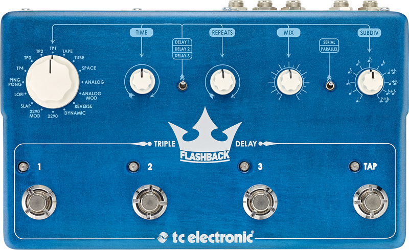 Педаль эффектов TC Electronic FLASHBACK Triple Delay