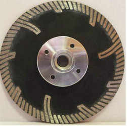 Алмазный диск с фланцем по натуральному камню, граниту, мрамору (Испания), 230 мм
