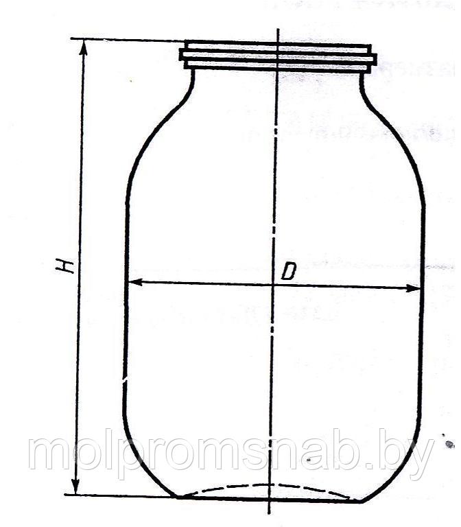 Банка 3 литра СКО - фото 2 - id-p83934921