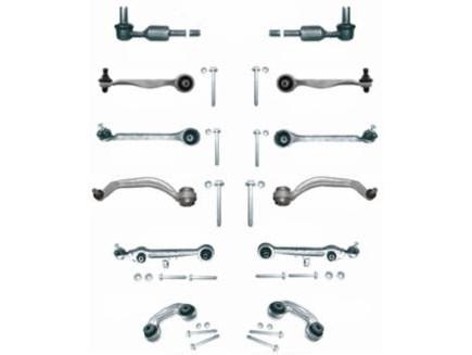 Комплект рычагов подвески Audi A4 (01-), VW B5 (01-), A6 (01-) TEKNOROT (тонкий палец) полный с болтами - фото 1 - id-p83917435