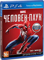 Игра Marvel Человек-паук для Sony PS4 (Русская версия)