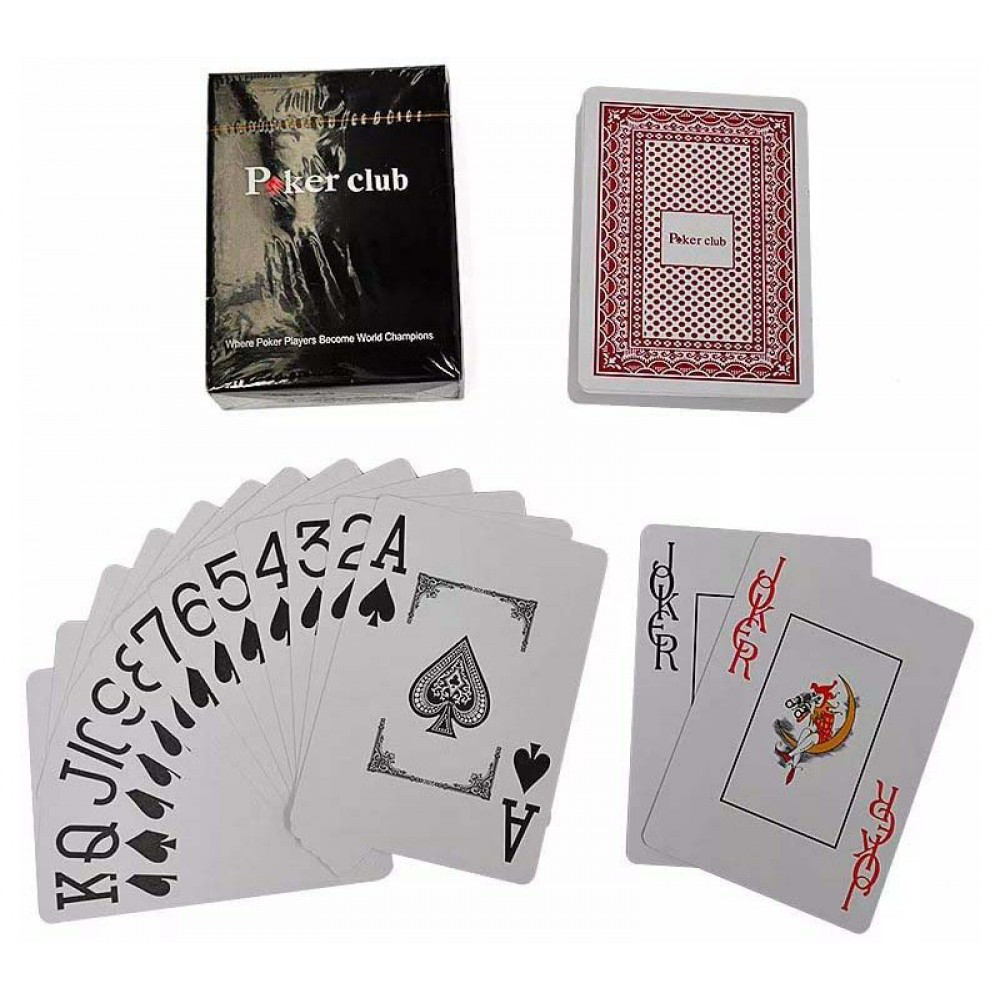Карты пластиковые покерные, 54ШТ-S2 - фото 1 - id-p7130297