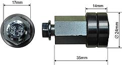 Копия Ролик сдвижной крыши 24mm *14mm