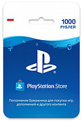 Playstation Network Card/PSN : Карта оплаты (PS4) 1000рPSN