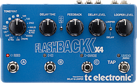 Педаль эффектов TC ELECTRONIC FLASHBACK 2 X4 DELAY