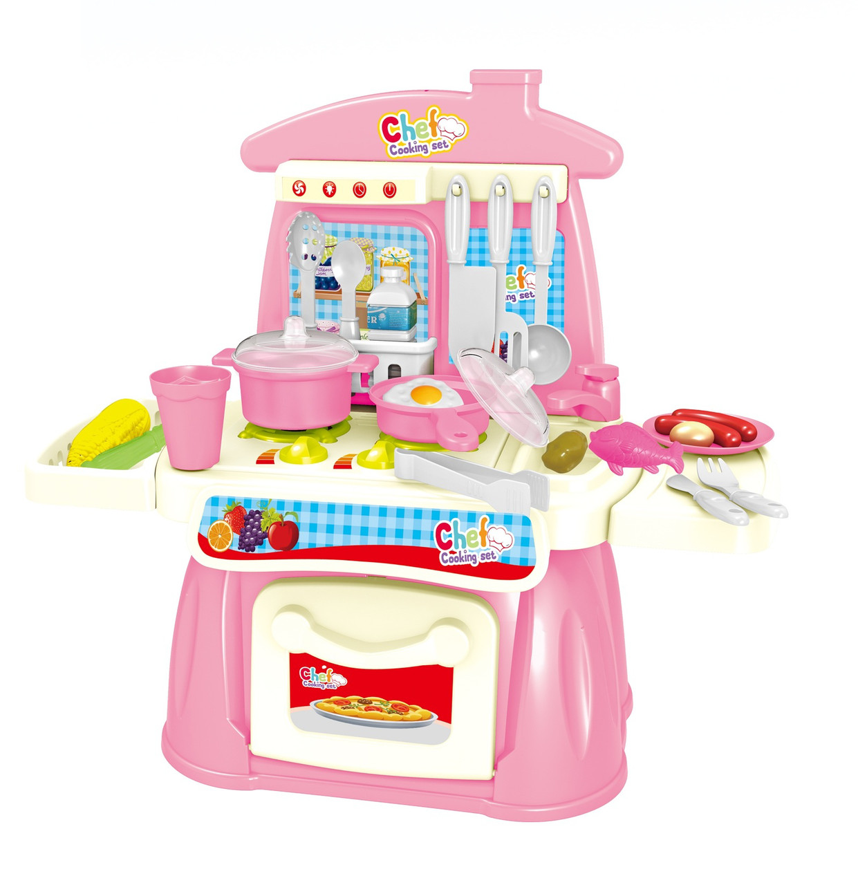 Кухня детская игровая со свето-звуковыми эффектами арт. 922-39