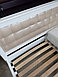 Кровать из массива ольхи «Модерн М» 160*200, цвет белый, фото 4